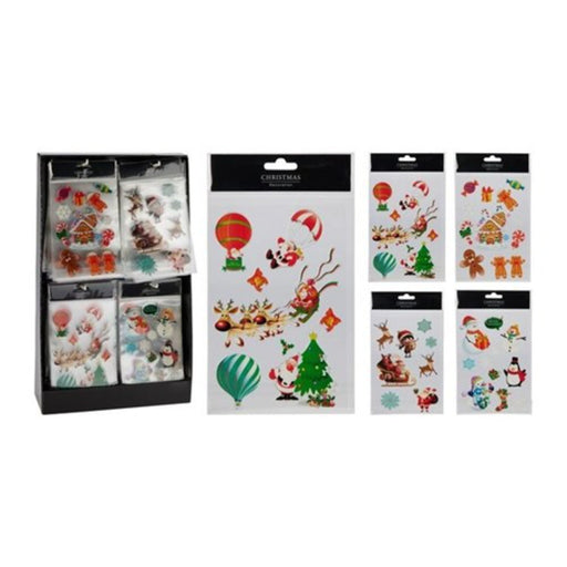 Ronis Stickers 3D Christmas 4 Assorted Design