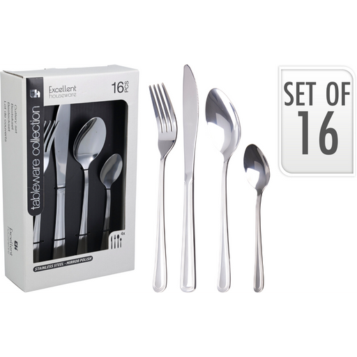 16 piece stainless steel cutlery set