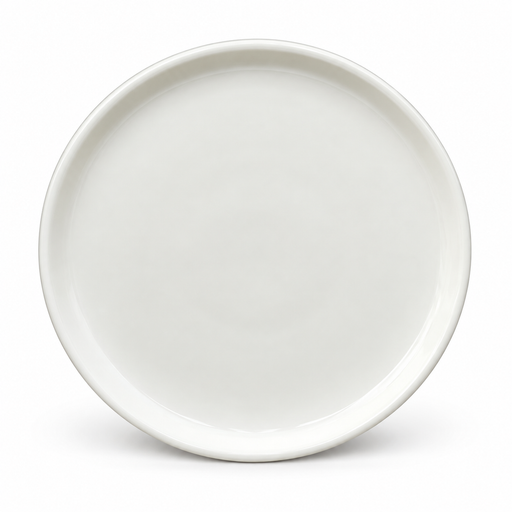 beige stoneware side plate 8 inch