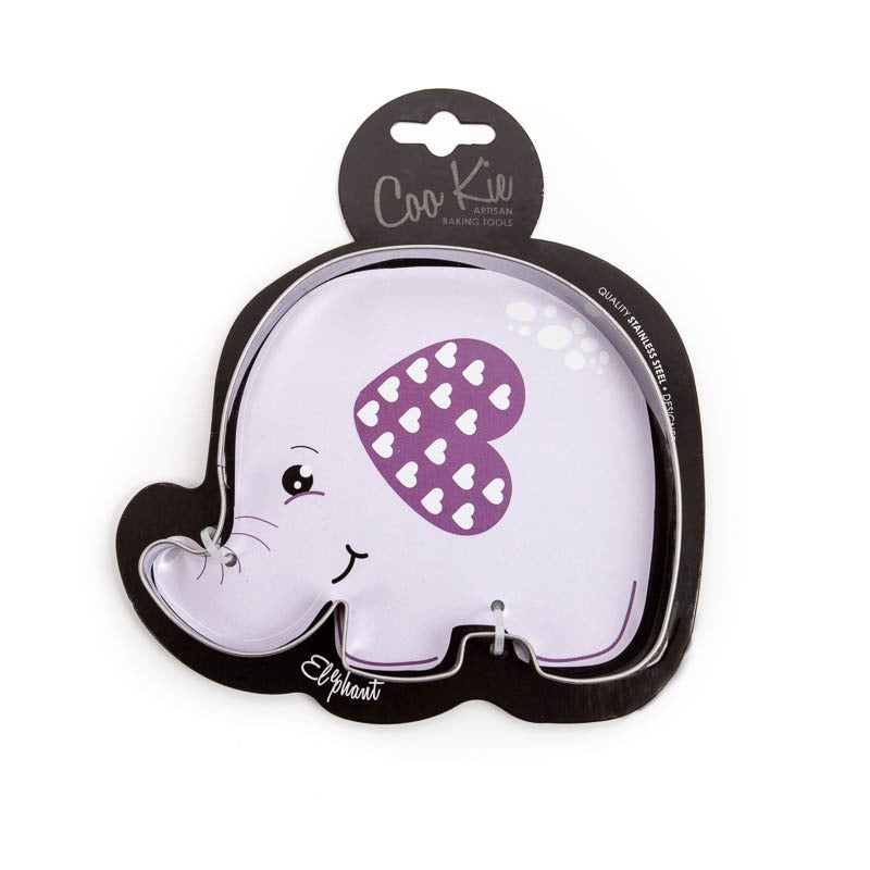 Elephant shaped cookie cutter