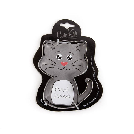 Kitten cat shaped cookie cutter
