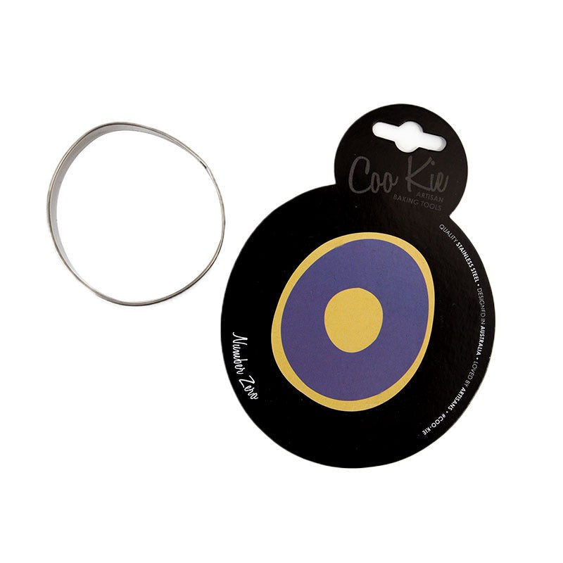 Coo Kie NUMBER 0 Cookie Cutter image  2