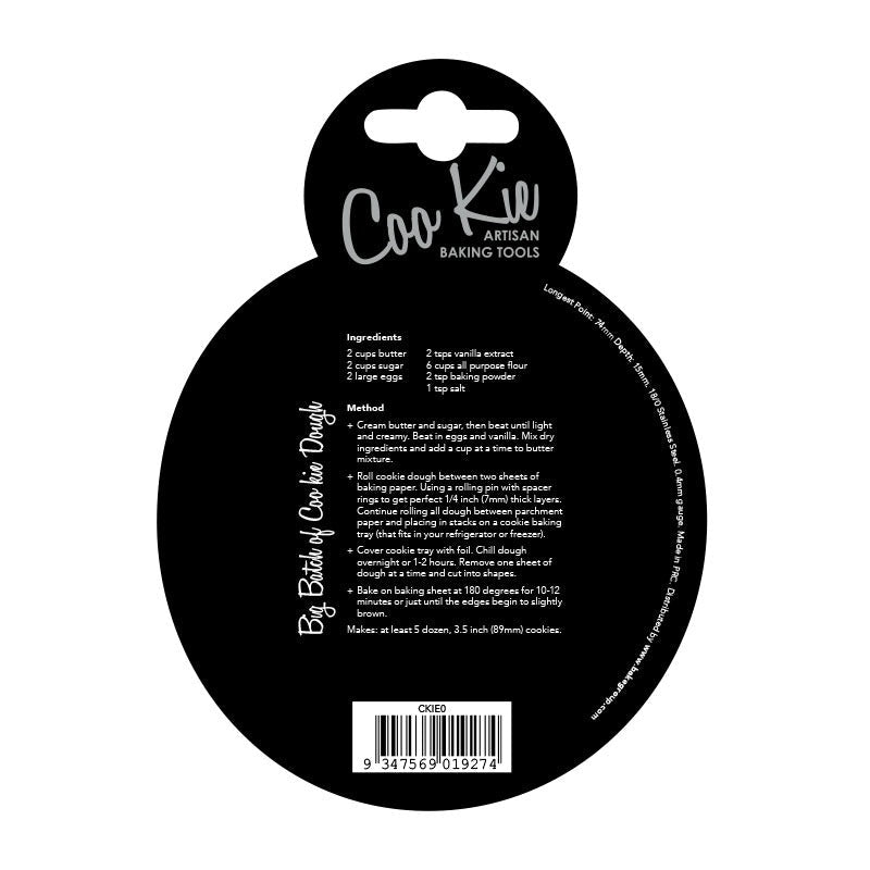 Coo Kie NUMBER 0 Cookie Cutter image  4