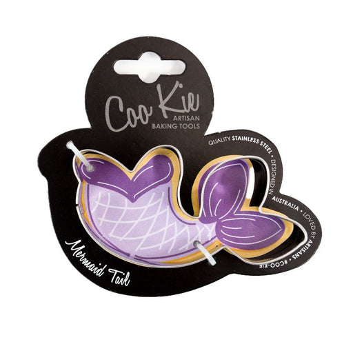 Mermaid tail shaped cookie cutter
