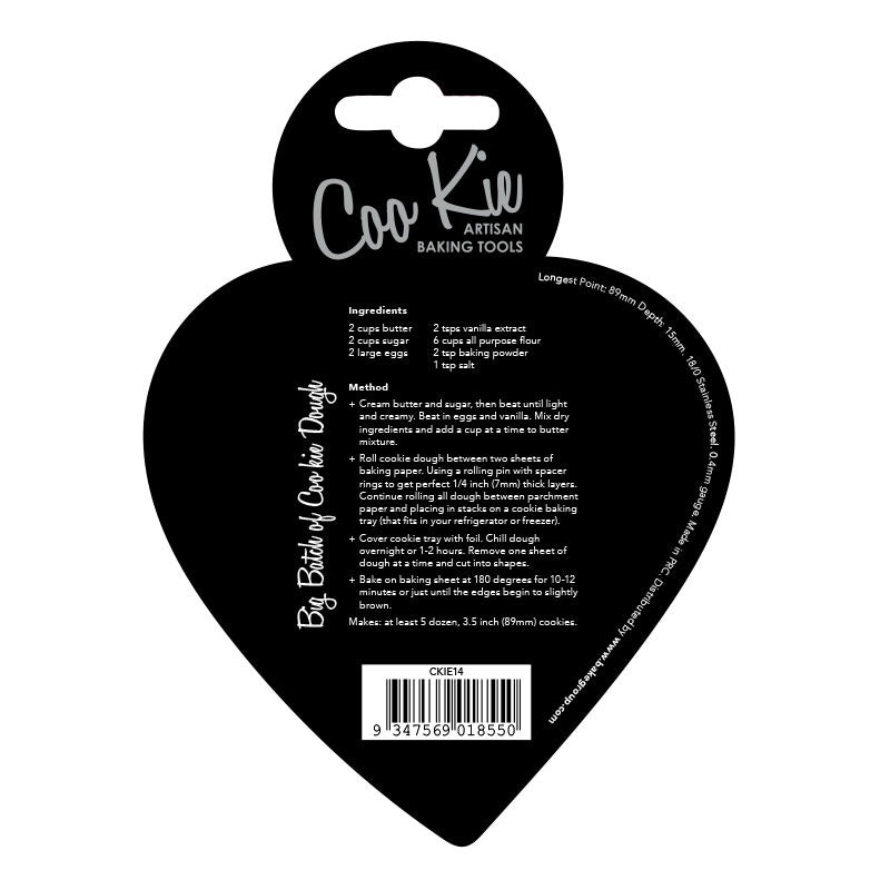 Coo Kie HEART Cookie Cutter image  4