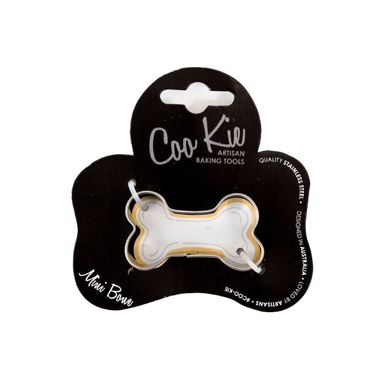 Small bone shaped cookie cutter