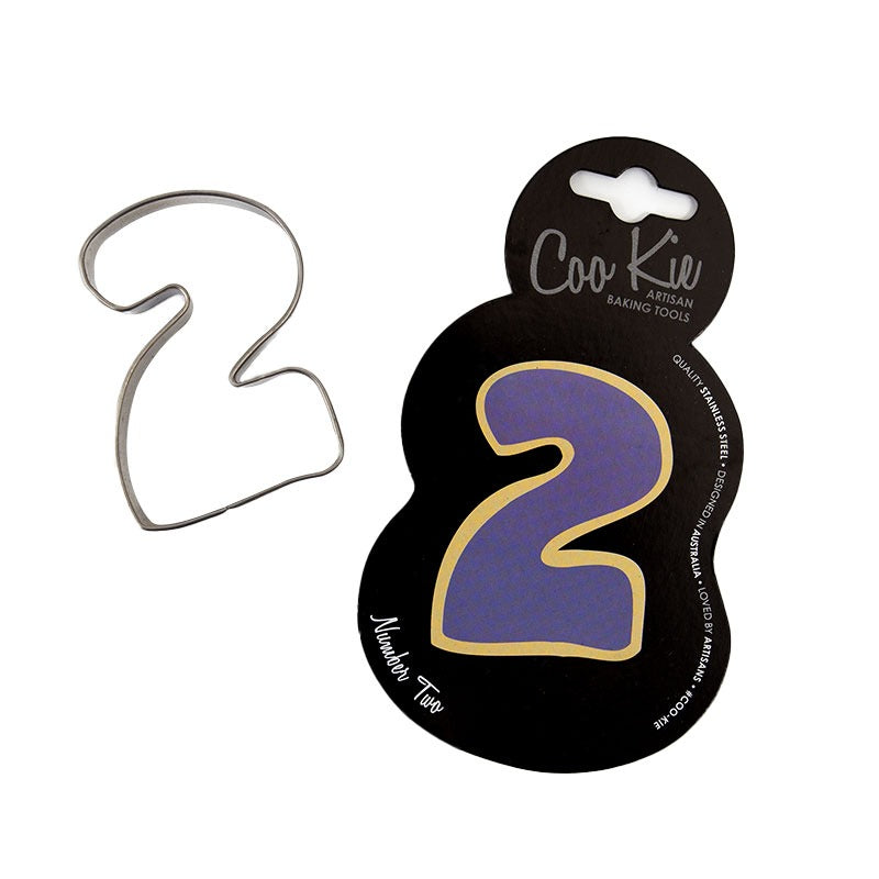 Coo Kie NUMBER 2 Cookie Cutter image  2
