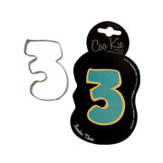 Coo Kie NUMBER 3 Cookie Cutter image  2 – thumbnail