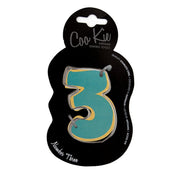 Number 3 shaped cookie cutter – thumbnail