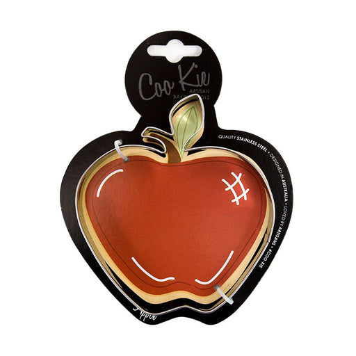 Apple shaped cookie cutter