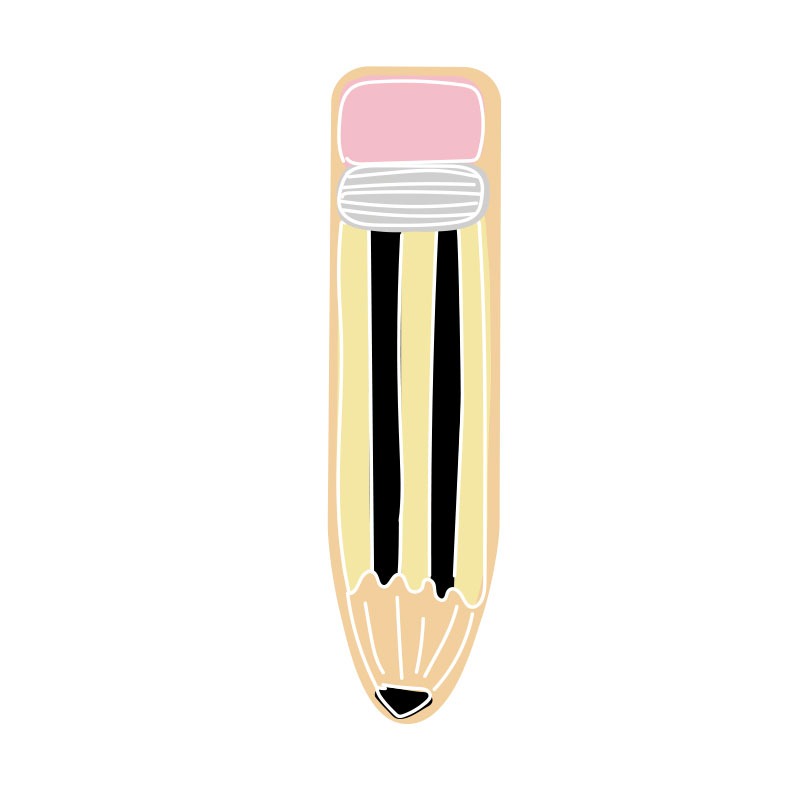 Coo Kie PENCIL Cookie Cutter image  3