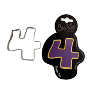 Coo Kie NUMBER 4 Cookie Cutter image  2 – thumbnail