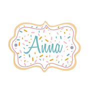 Coo Kie NAME PLAQUE Cookie Cutter image  3 – thumbnail