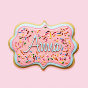 Coo Kie NAME PLAQUE Cookie Cutter image  5 – thumbnail