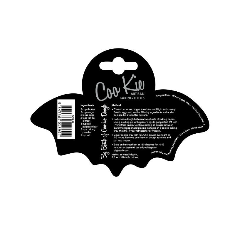 Coo Kie BAT Cookie Cutter image  4