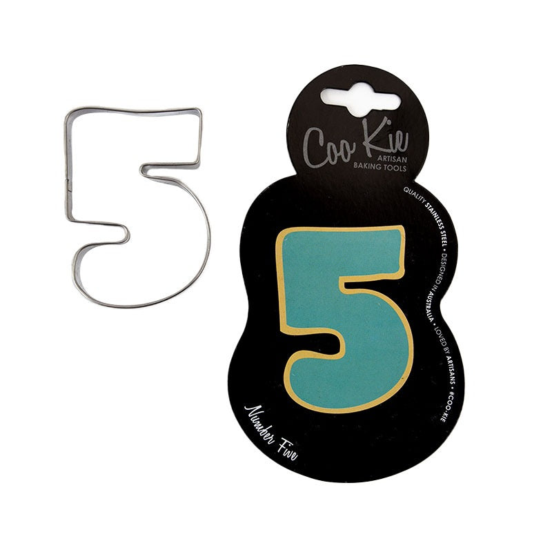 Coo Kie NUMBER 5 Cookie Cutter image  2