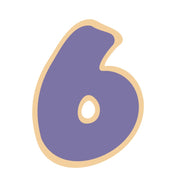 Coo Kie NUMBER 6 Cookie Cutter image  3 – thumbnail