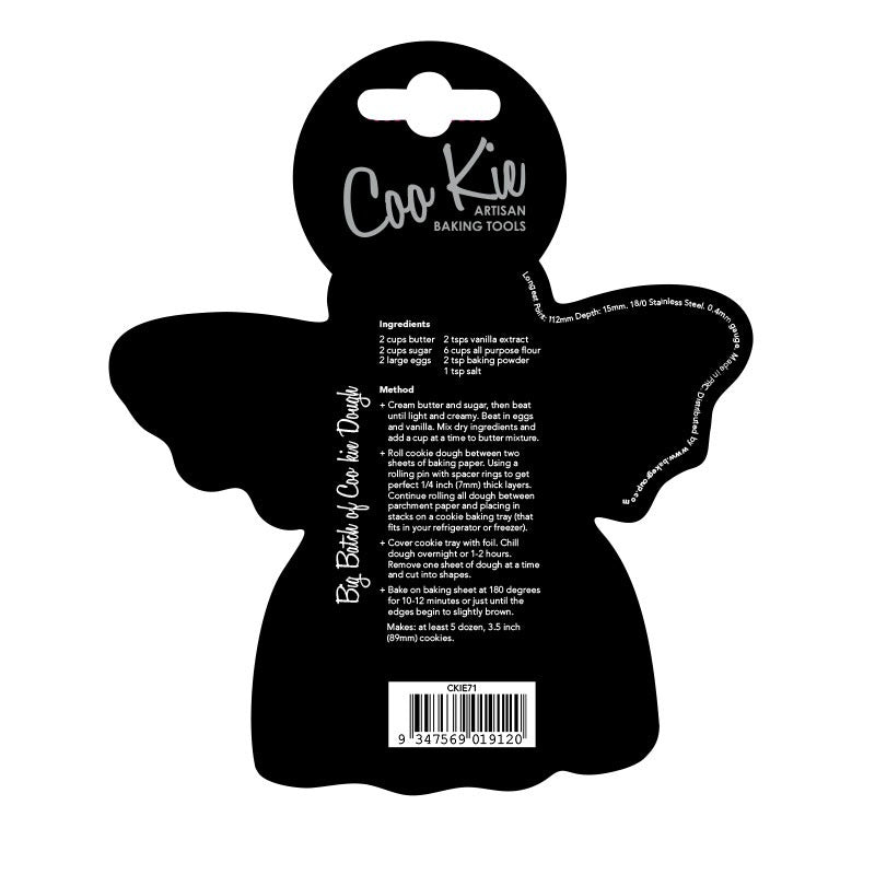 Coo Kie ANGEL Cookie Cutter image  4