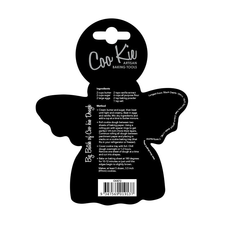 Coo Kie MINI ANGEL Cookie Cutter image  4