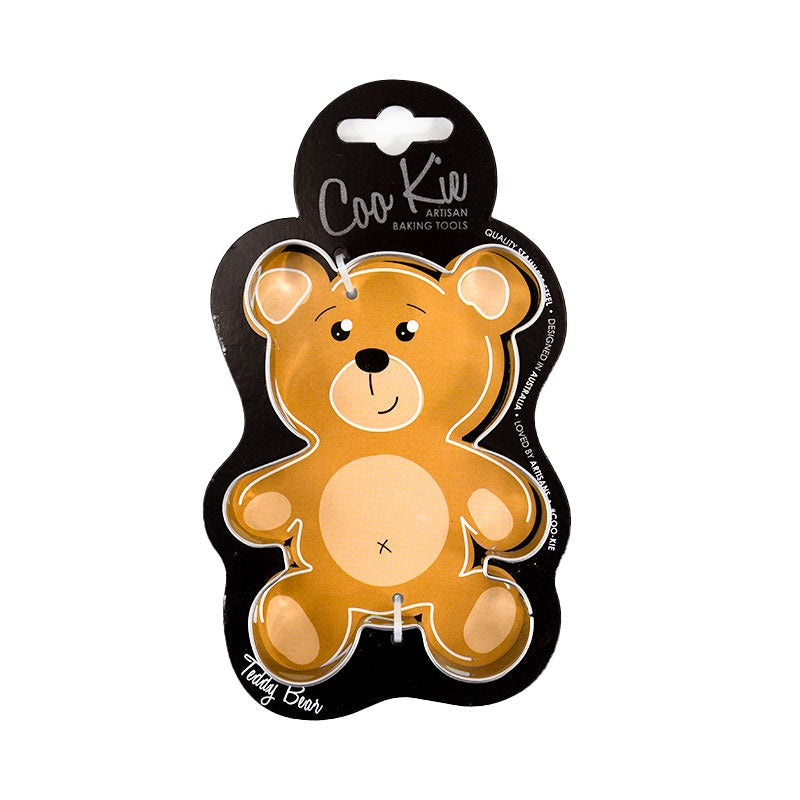 Teddy bear shaped cookie cutter
