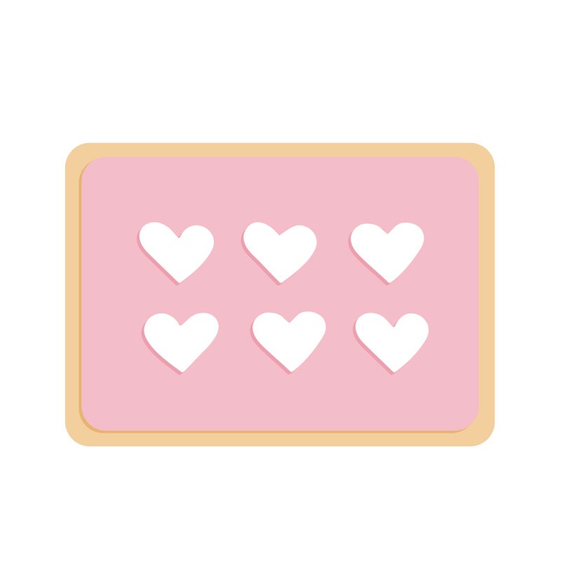 Coo Kie RECTANGLE Cookie Cutter image  3