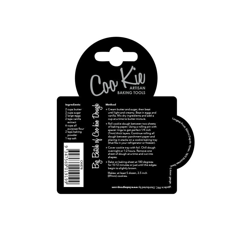 Coo Kie GIFT TAG Cookie Cutter image  4