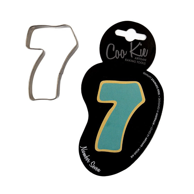 Coo Kie NUMBER 7 Cookie Cutter image  2