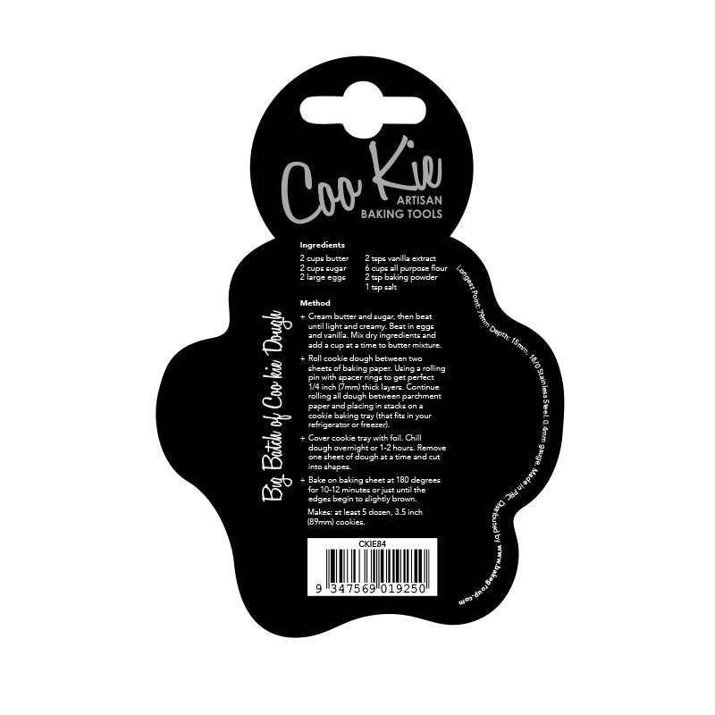Coo Kie PAW PRINT Cookie Cutter image  4