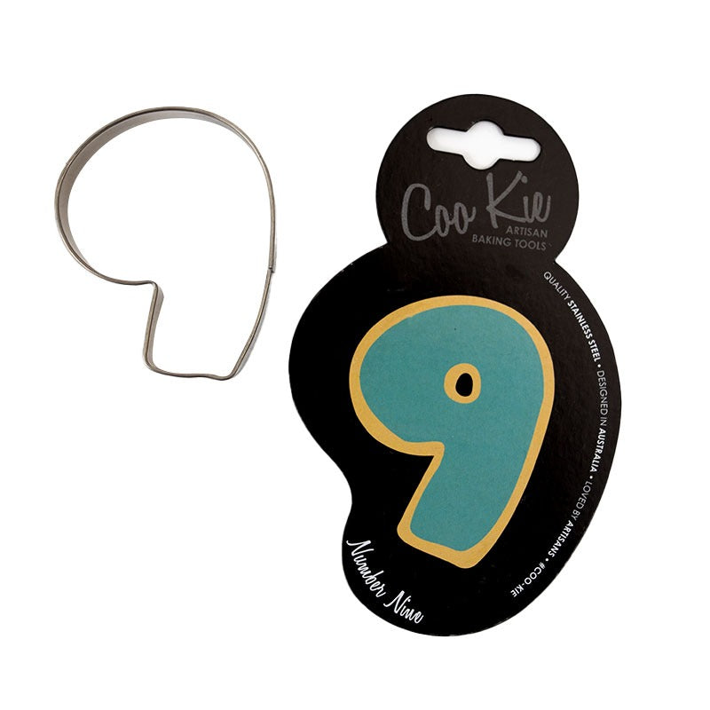 Coo Kie NUMBER 9 Cookie Cutter image  2