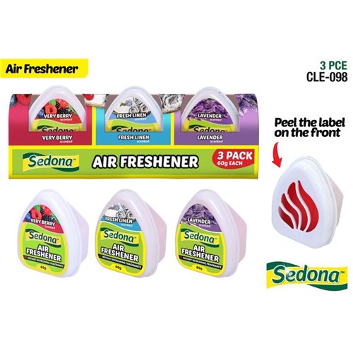 60g scented gel air freshener tub