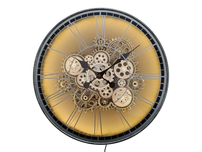 Wall clock with colour changing lights 54cm