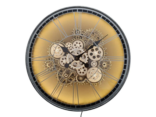 Wall clock with colour changing lights 54cm