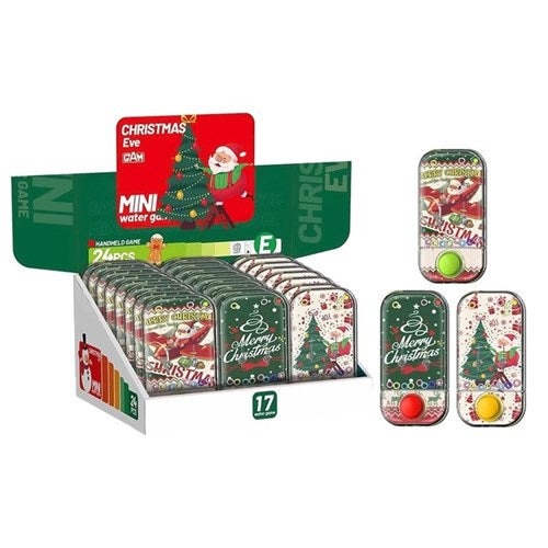 handheld Christmas water game