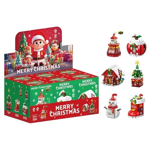 Christmas building blocks 923 piece set assorted