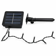 200 LED solar fairy lights 13.5m red and green with 8 functions – thumbnail