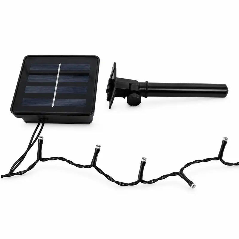 200 LED multicolour solar fairy lights 13.5m with 8 functions