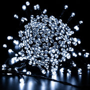 Cool white 200 LED solar fairy lights 13.5m – thumbnail