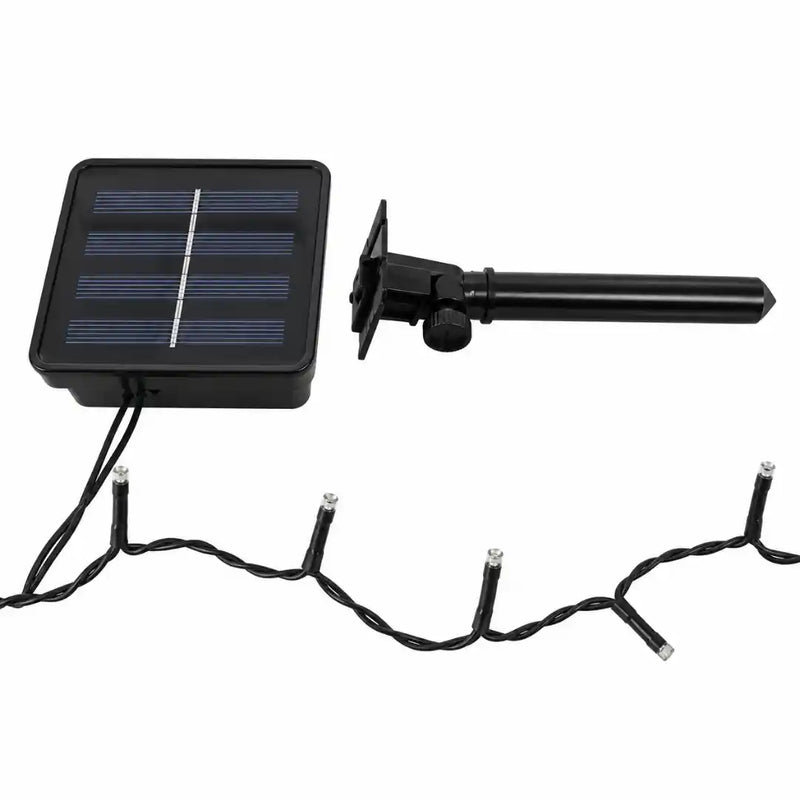 Cool white 200 LED solar fairy lights 13.5m