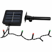 400 LED red and green solar fairy lights 25.5m with 8 functions – thumbnail