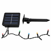 400 LED multicolour solar fairy lights 25.5m with 8 functions – thumbnail