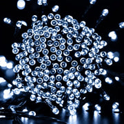 Cool white 400 LED solar fairy lights 25.5m – thumbnail