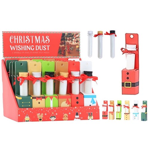 20cm Christmas Wishing Dust assorted designs