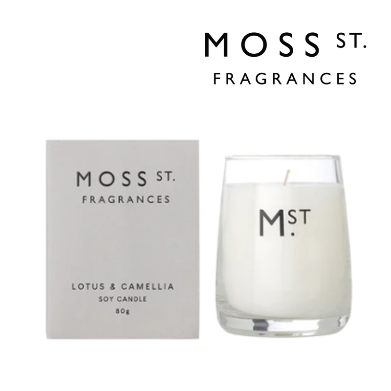 Lotus and Camellia scented candle