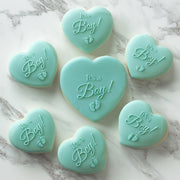 It's a Boy text embosser stamp – thumbnail