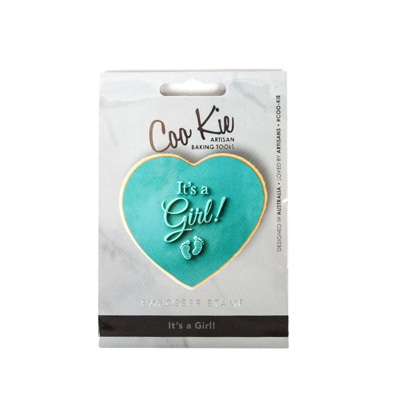 Coo Kie Embosser Stamp - Its A Girl image  2