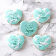 World's Best Dad text embosser stamp – thumbnail