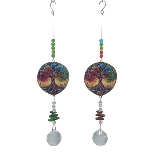 Tree of Life hanging suncatcher 28cm
