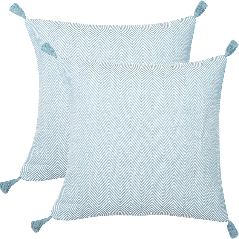 Herrin Cotton Cushion Blue 50x50cm