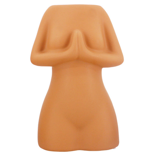 Gifts Vase Homewares Mirrors Curvaceous Vase 16X25 Caramel