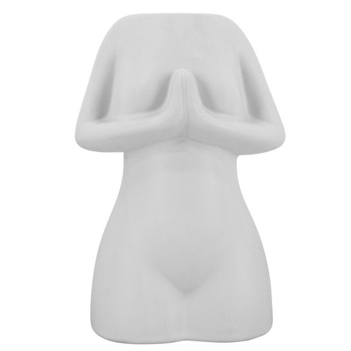 Curvaceous Vase White 16x25cm